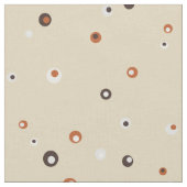 Cute retro kleurful polka stips stof (Close Up)