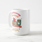 Cute Retro Kleuterleraar Mok (Voorkant links)