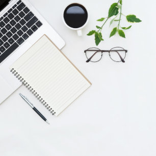 Cute Retro Lila Gingham Pset Personalized Notitieboek