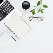 Cute Retro Lila Gingham Pset Personalized Notitieboek