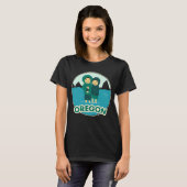 Cute Retro Oregon T-shirt (Voorkant volledig)