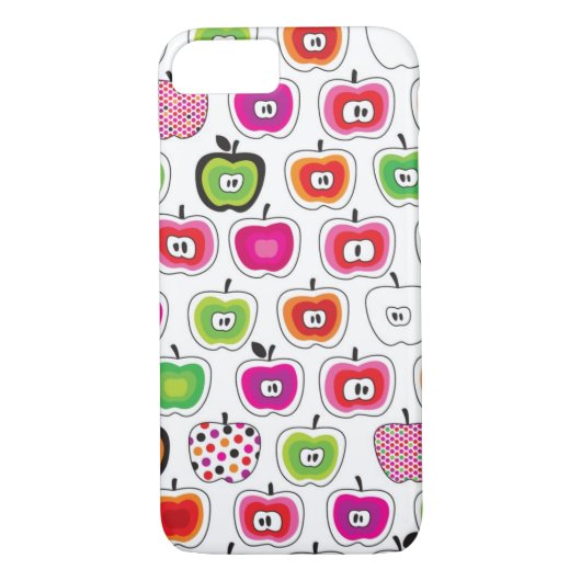 Cute retro patroon Case-Mate iPhone case (Achterkant)