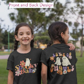 Cute retro Print Halloween Spooky Ghost T shirt