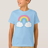 Cute Retro Rainbow T-Shirt (Voorkant)