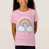Cute Retro Rainbow T-Shirt (Voorkant)