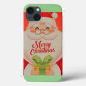 Cute Retro Santa Claus Case-Mate iPhone Case (Achterkant)