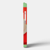 Cute Retro Santa Claus Case-Mate iPhone Case (Achterkant / Links)