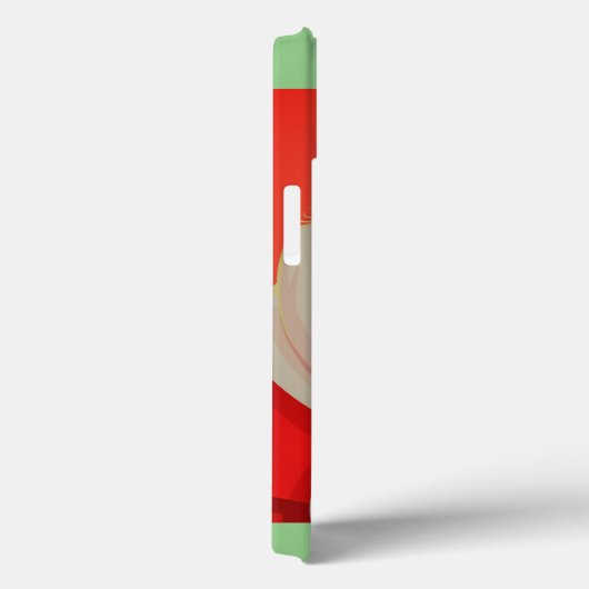 Cute Retro Santa Claus Case-Mate iPhone Case (Achterkant / Rechts)