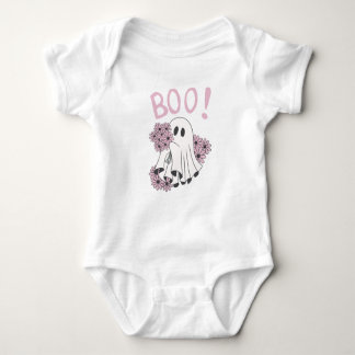 Cute Retro Spooky Baby Halloween Costume Romper
