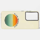 Cute Retro Sunset Phone Case Samsung Galaxy Hoesje (Linkerkant)