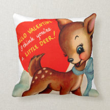 Cute retro  Valentijn hertendecor