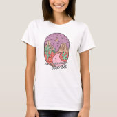Cute Retro Wanderlust T-Shirt (Voorkant)