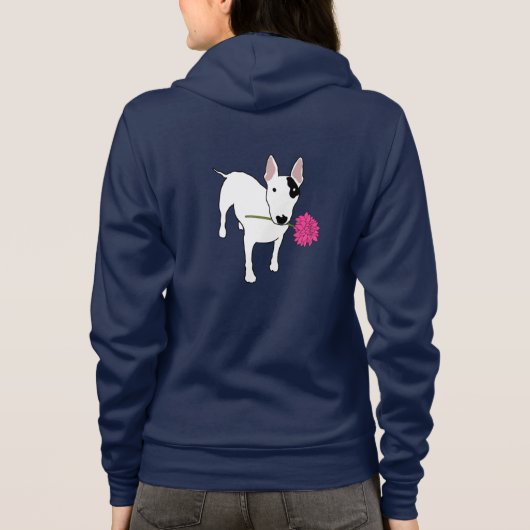 Cute Rex zipperd Hoodie (Achterkant)