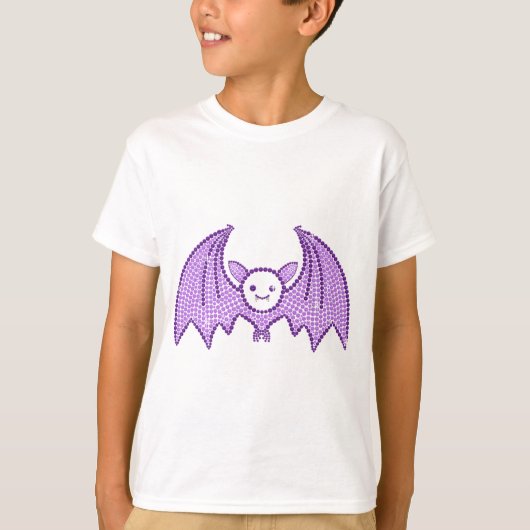 Cute Rhinestone Bat T-shirt (Voorkant)