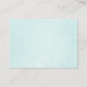 Cute Rhino Unicorn Baby Boy Shower Book Request Informatiekaartje (Achterkant)