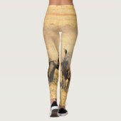 Cute rhinoceros in afrika leggings (Achterkant)