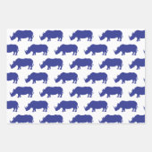 Cute Rhinoceros Inpakpapier Vel (Voorkant)