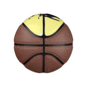 Cute rhinoceros kever cartoon basketbal (Rechts)