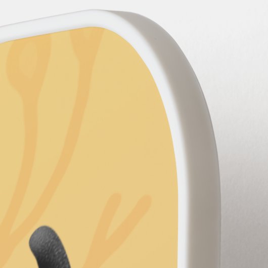 Cute rhinoceros kever cartoon pickleball paddle (Links Detail)