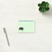 Cute rhinoceros kever cartoon post-it® notes (Kantoor)