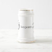 Cute ring tail lemur dansend cartoon illustratie bierpul (Center)