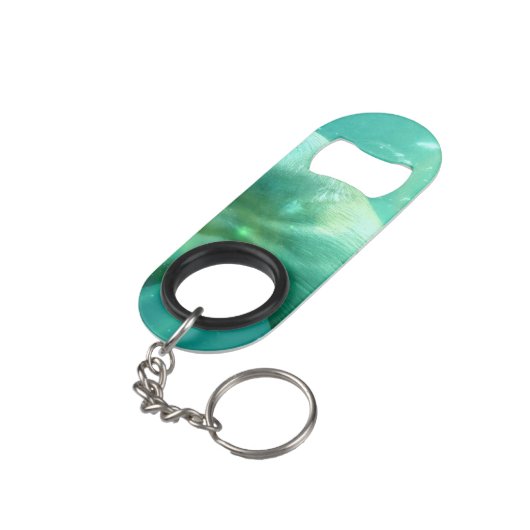 Cute River Otter Sleutelhanger Flessenopener (Achterkant Gekanteld)