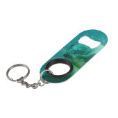 Cute River Otter Sleutelhanger Flessenopener (Voorkant Gekanteld)