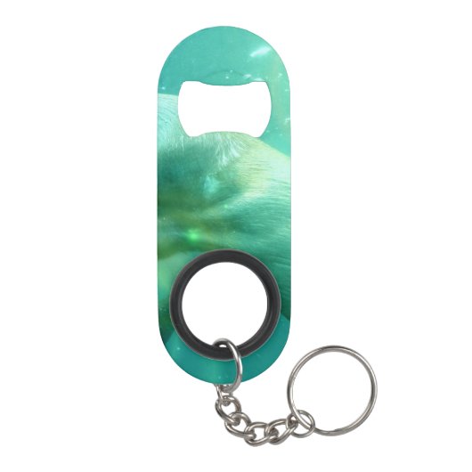 Cute River Otter Sleutelhanger Flessenopener (Achterkant)