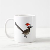 Cute Roadrunner Santa Claus Koffiemok (Links)