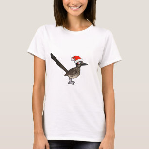 Cute Roadrunner Santa Claus T-shirt