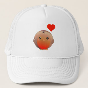 Cute Robin Bird Trucker Pet