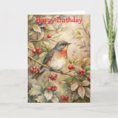 Cute Robin Kaart (Voorkant)