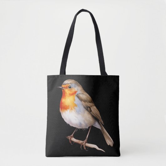 Cute Robin Tote Bag (Voorkant)