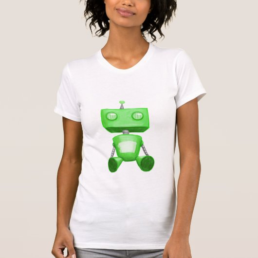 Cute Robit T-shirt (Voorkant)