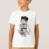 Cute Robo-x9 Pirate T-shirt (Voorkant)