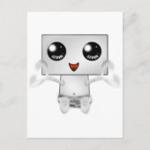Cute Robot Briefkaart (Voorkant)