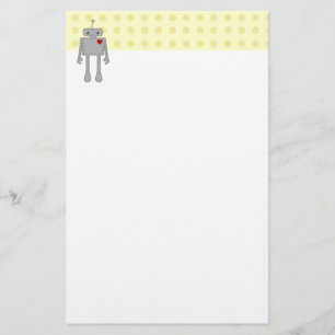 Cute Robot Briefpapier