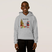 cute robot Christmas holiday tech (Voorkant volledig)