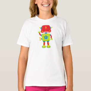 Cute Robot, Funny Robot, Colorful Robot, Robotica T-shirt