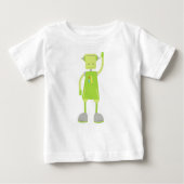 Cute Robot, Funny Robot, Gekke Robot, Groene Robot (Voorkant)