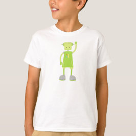 Cute Robot, Funny Robot, Gekke Robot, Groene Robot T-shirt