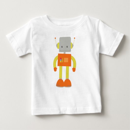 Cute Robot, Funny Robot, Gekke Robot, Robotica (Voorkant)