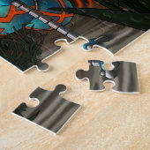 Cute Robot Illustration Legpuzzel (Zijkant)