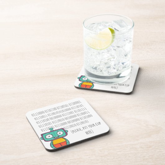 Cute Robot Onderzetter (Rechterzijde)