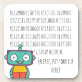 Cute Robot Onderzetter (Voorkant)