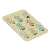 Cute Robot Pattern Magneet (Rechterzijde)