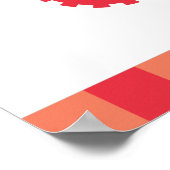 Cute Robot Speelgoed Birthday Party Banner Poster (Hoek)