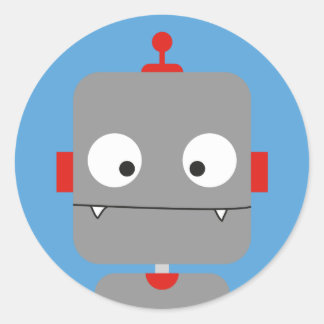 Cute Robot Stickers