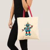 Cute robot tote bag (Voorkant (product))