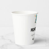 Cute Robots Papieren Bekers (Rechts)